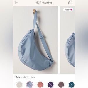 GOT Moon Bag - Large - Marlin Mono